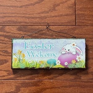 “Welcome Easter” Sign